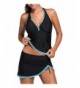 Papaya Womens Tankini Ruffled Bathing