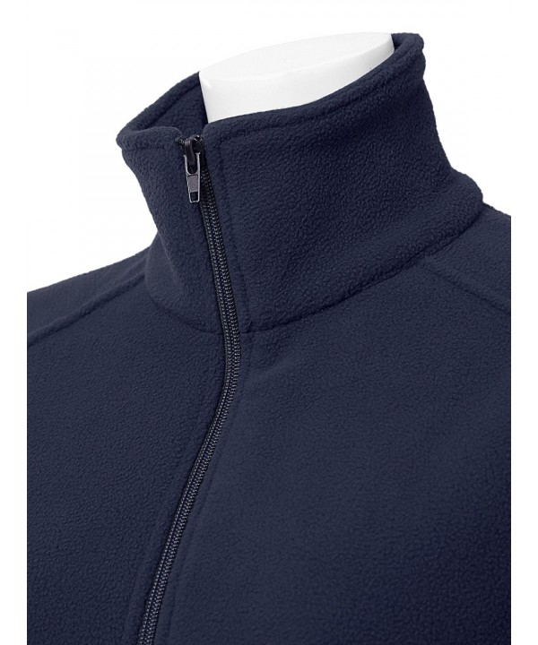 JayJay Women Ultra Soft Breathable Full-Zip Fleece Jersey Jacket ...