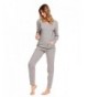 Langle Hoodie Buttom Pajamas Lounge