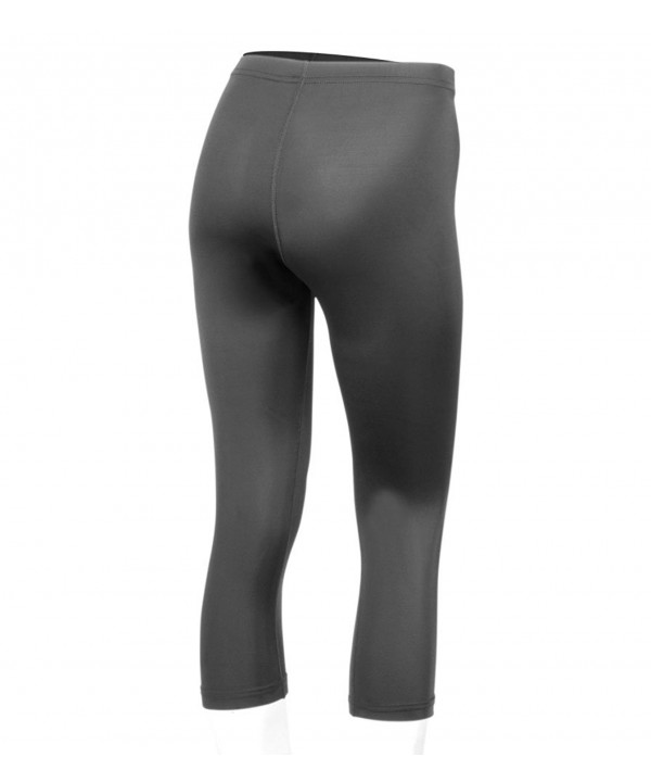 Women's Spandex Compression Capri Made in USA - C2115WCGL6P