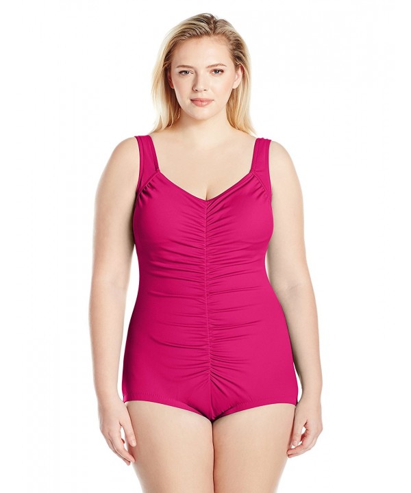 Maxine Hollywood Plus Size Swimsuit Strawberry
