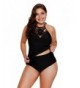 SOLOPOP Crochet Bathing Swimsuits Swimwear