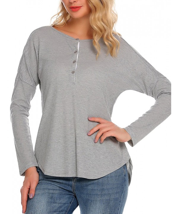 women's cotton thermal tops