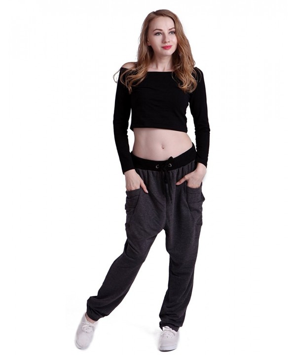 women's grey jogger pants