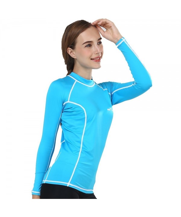 ladies rash guard shirts