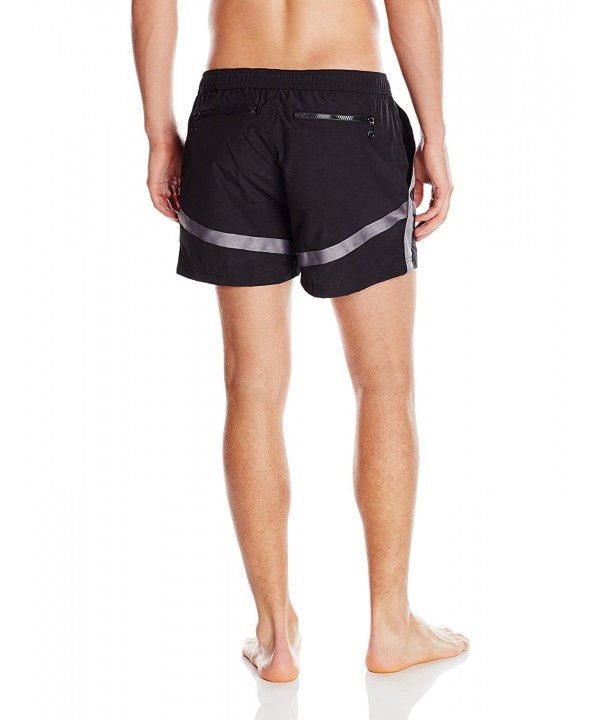 C-IN2 Men's 2 Inch Paraharness Woven H-A-R-D Swim Trunk - Black ...