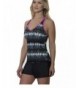 Gerry Tankini Adjustable Swimsuit Mulberry