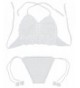 Bandage Crochet Swimwear Knitted Swimsuit