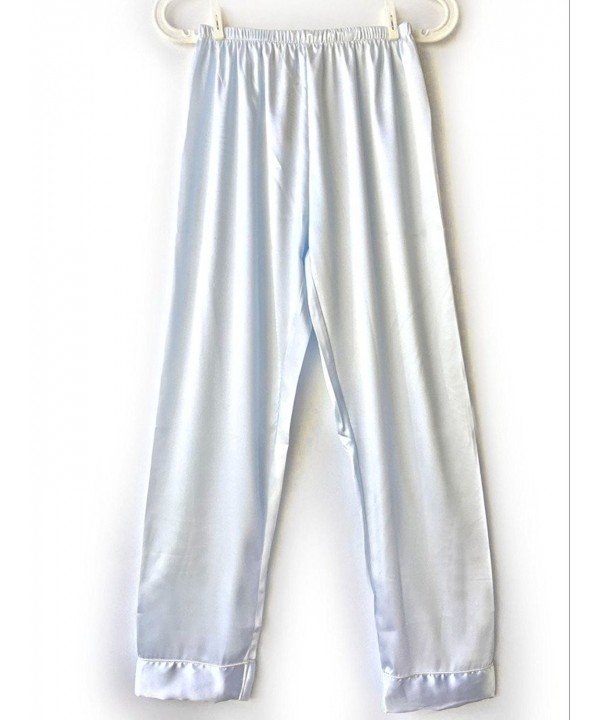 Sleepwear Nightwear Loungewear Trousers - Light Blue - CG1874SGXRX