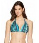 Coastal Blue Swimwear Shirred Triangle