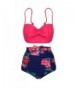 Lemiu Vintage Printed Swimsuit Swimwear