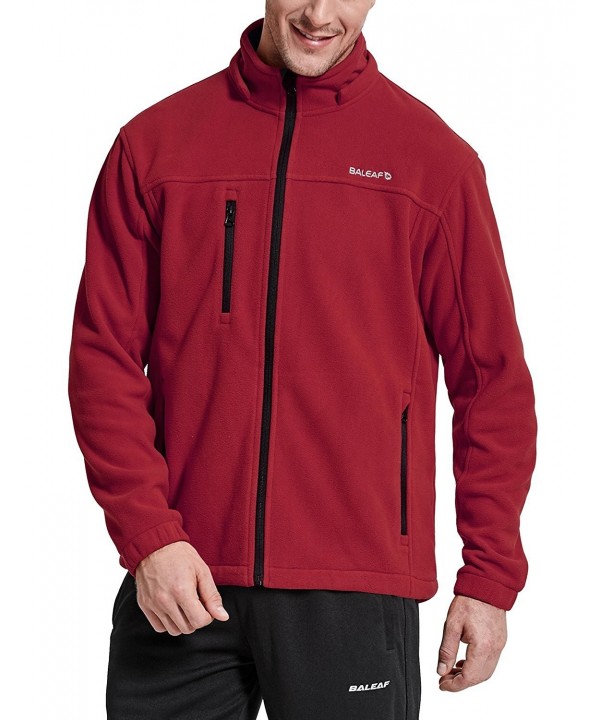 Men's Double-Layered Soft Fleece Full Zip Hoodie Jacket Detachable Hood ...