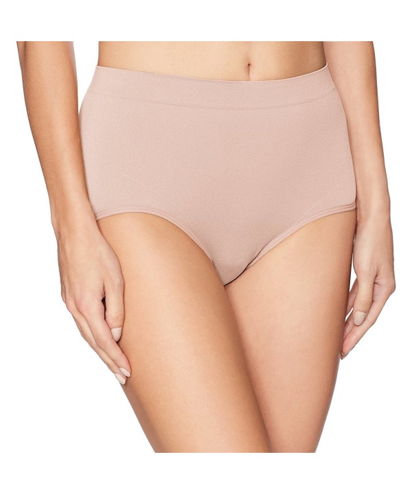 Women's Smoothing Comfort Seamless Brief Panty 13264 - Sheer Quartz -  CJ17XHTONMU