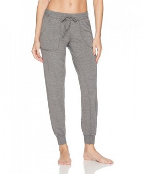 Women's Lounge Essentials Pant - Heather Grey - CB183XDDT02