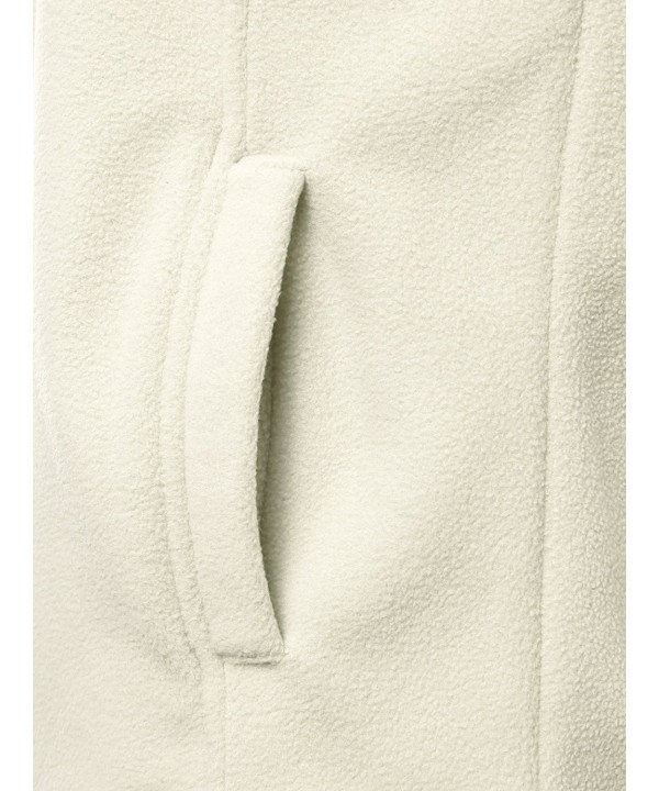 JayJay Women Ultra Soft Breathable Full-Zip Fleece Jersey Jacket ...