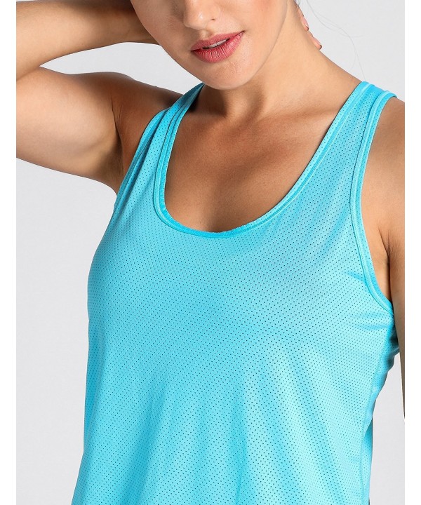 Meliwoo Women's Activewear Cool Mesh Workout Tank