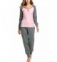 Sweetnight Womens Elastic Sleepwear Pajamas