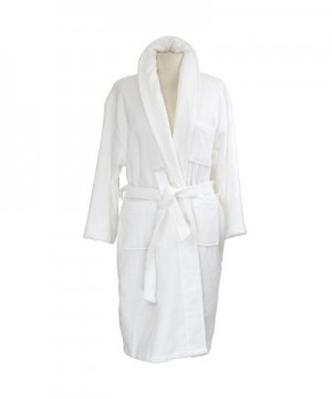 Blair Womens Cotton Terry Cloth Bathrobe Shawl Collar Velour Spa Robe ...