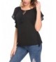 Soteer Womens Casual Batwing Sleeve