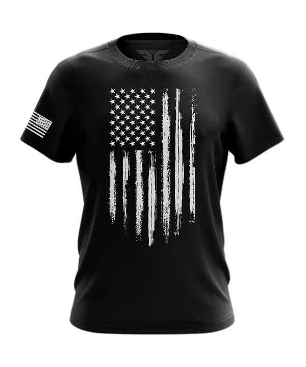 USA Flag T-Shirt Distressed American Flag - CP188HDUKXA