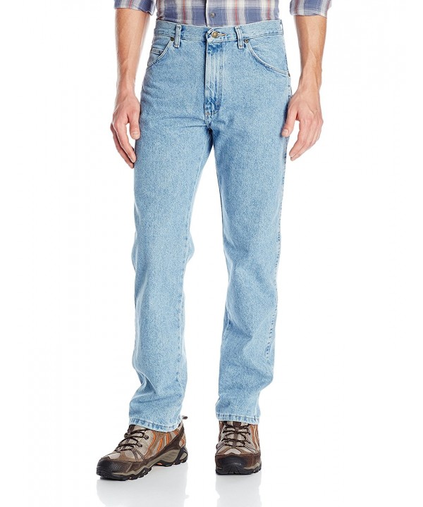 Men's Rugged Wear Classic Fit Jean - Rough Wash Indigo - CS1118DLQW1