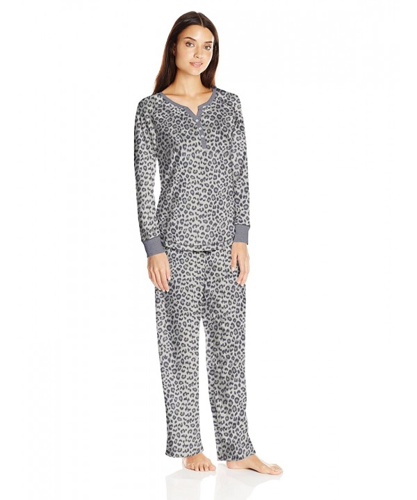 Women's Waffle Microfleece Pajama Set - Wild One - CY12I60HFYV