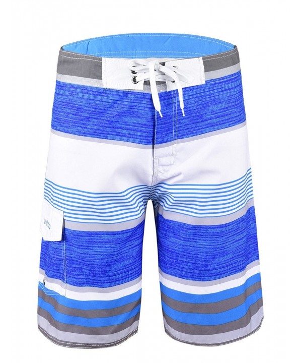 Men's Specter Stripe Board Shorts - Charcoal - CA1271A8FO5