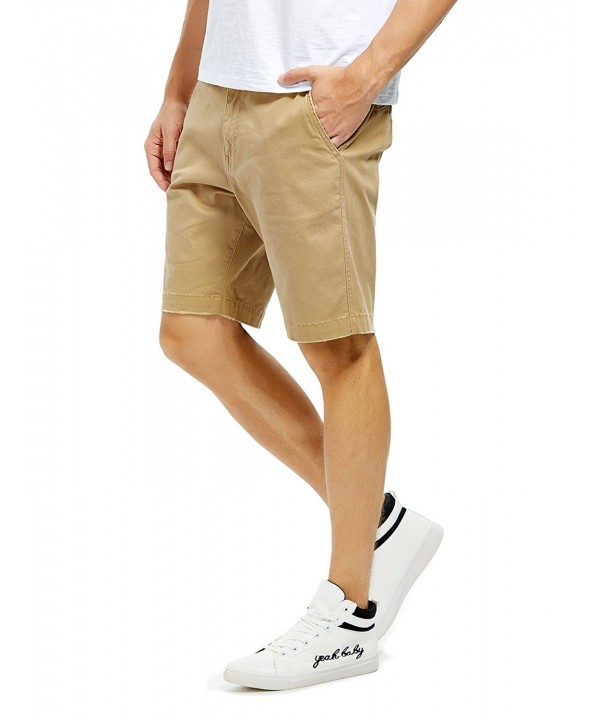 men's slim fit golf shorts