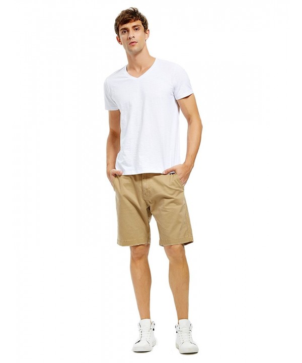 men's slim fit golf shorts