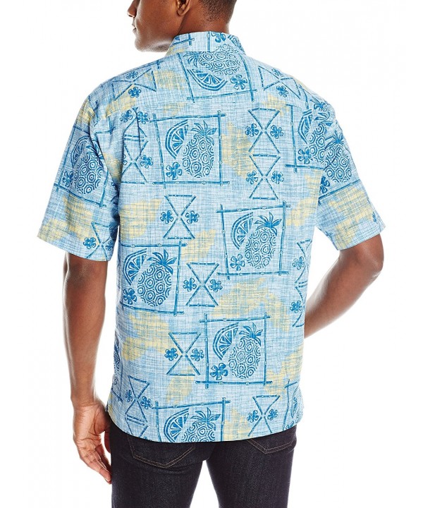 Men's Coconut Joes Relaxed Fit Hawaiian Shirt - Wave - CC12BNPNUNB