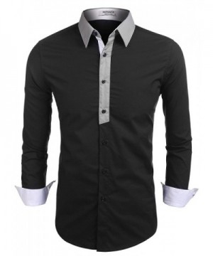 Western Clothing Business Shirts - Black - CV1869DI9DE