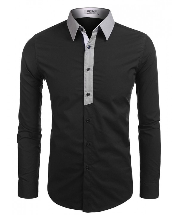 Western Clothing Business Shirts - Black - CV1869DI9DE