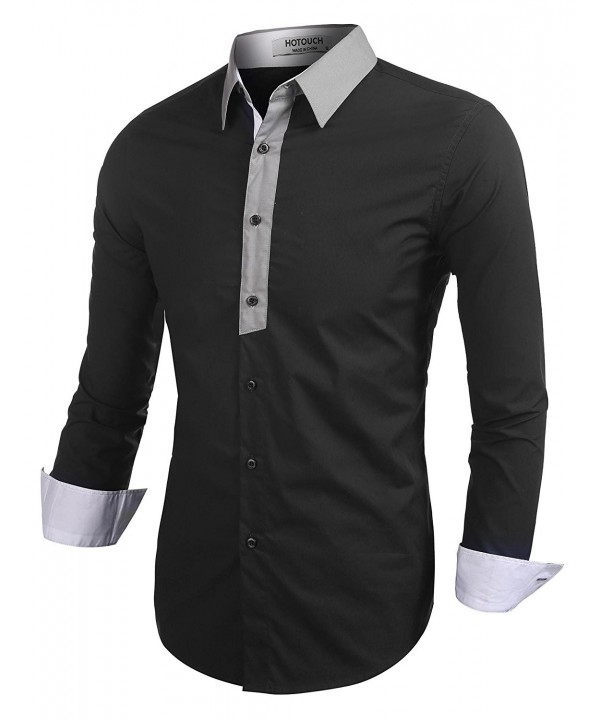 Western Clothing Business Shirts - Black - CV1869DI9DE