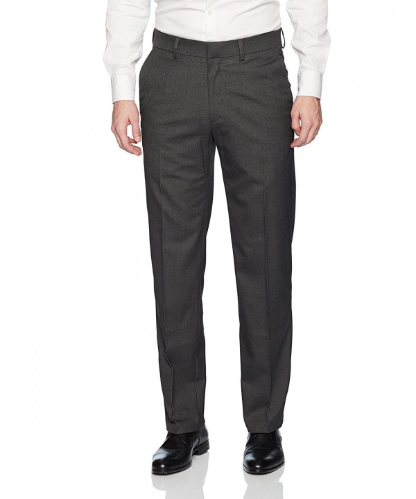 Men's J.m Premium Stria Tailored Fit Suit Separate Pant - Dk. Grey ...