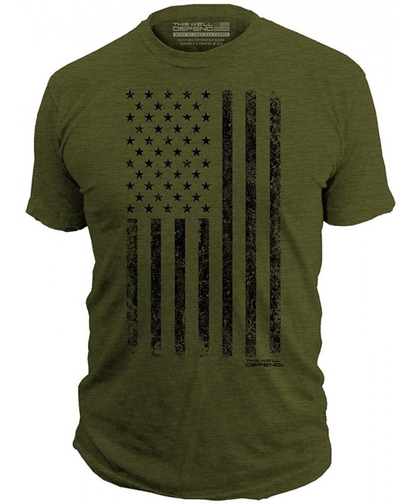This We'll Defend - Distressed American Flag - Made of USA - Mens 52/48 ...