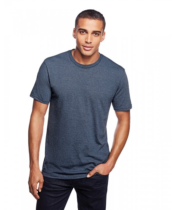 Men's Tri Blend Short Sleeve T-Shirt (Pack Of 4) - Green/Navy/Grey ...