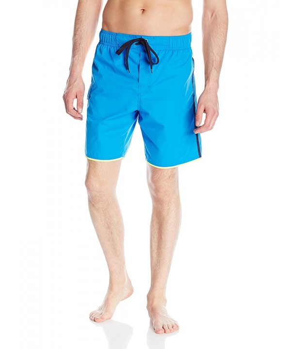 Men's Swimmer 8.75 Inch Swim Trunk - Turquoise - CS120OUT7QF