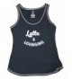 Latte Lounging Black Sleep Tank