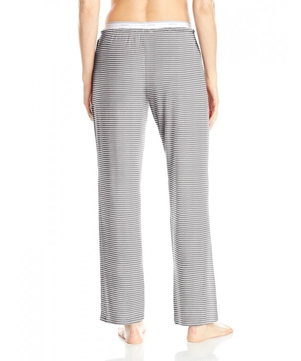 Women's Modal Knit Lounge Pant - Grey Stripe - CS12MJ5DQCT