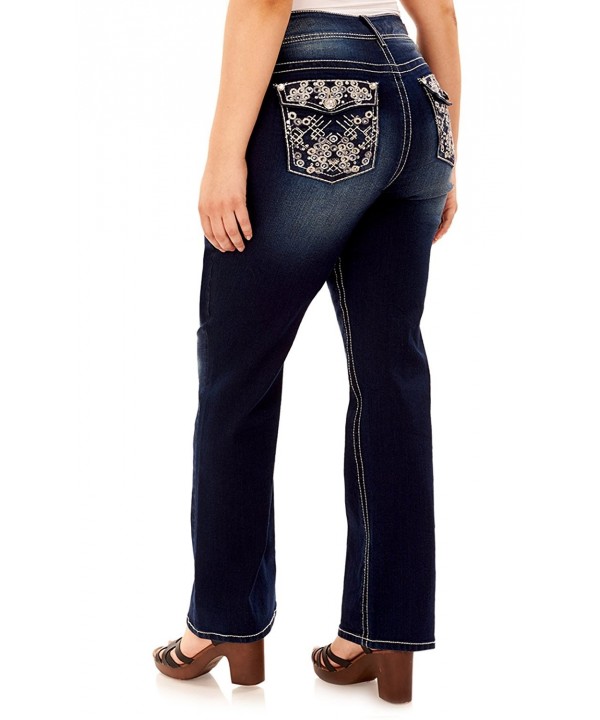 plus size jeans with bling